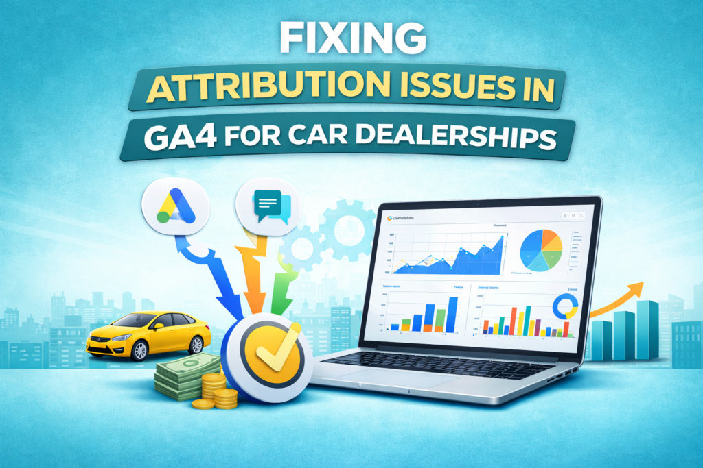 Fixing Attribution Issues in GA4 for Car Dealerships