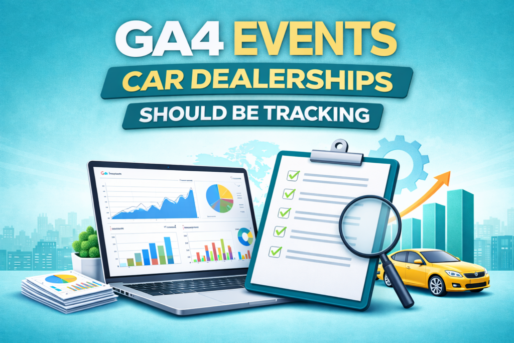 GA4 Events Car Dealerships Should Be Tracking